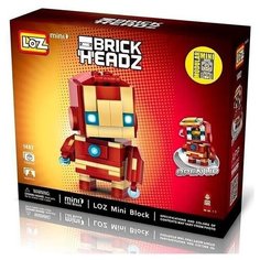 Конструктор LOZ BrickHeadz 1402 Железный человек
