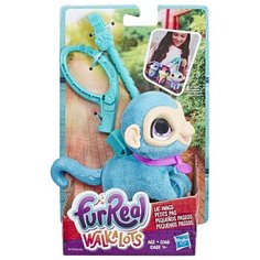 Игрушка FURREAL FRIENDS Маленький питомец на поводке Обезьянка
