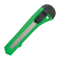 Нож канцелярский Staff 18 мм, фиксатор (230485)