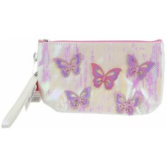 Косметичка Lucky Т17842, серебристый