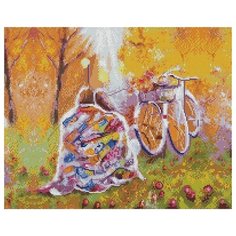 Алмазная мозаика APK 59007 Время двоих: ноябрь/Под пледом (Логинова Аннет) 40х50см Paintboy