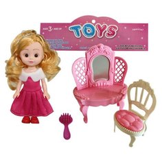 Кукла Наша Игрушка "Модница", 15 см (W800-88)