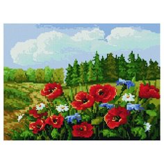 Алмазная мозаика Paintboy EF 954 Краски летнего поля 30x40см