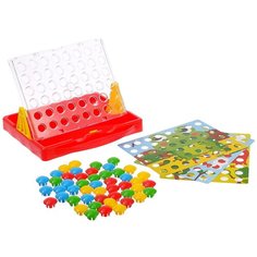 Мозаика с подставкой «Весёлые пуговки», карточки, по методике Монтессори Iq Zabiaka