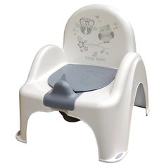 Горшок cтульчик Tega Совы white белый