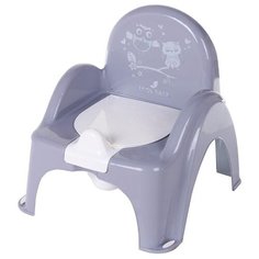 Горшок cтульчик Tega Совы grey серый