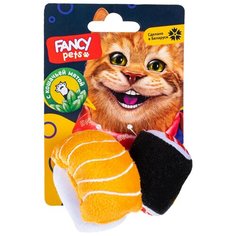 Игрушка для котов «Суши» с кошачьей мятой и погремушкой FANCY PETS