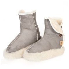 Тапочки высокие ALWERO серый 41-42