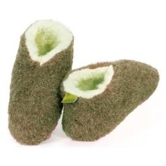 Тапочки высокие ALWERO табак 35-36