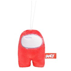 Мягкая игрушка-брелок FANCY "Амонг Ас" (Among Us), красная