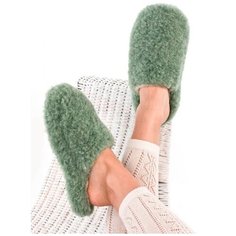 Тапочки ALWERO зеленый 35-36