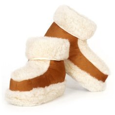 Тапочки высокие ALWERO рыжий 45-46