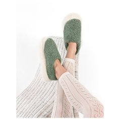 Тапочки ALWERO зелeный 41-42