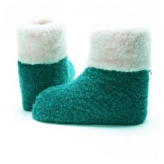 Тапочки высокие ALWERO лазурь/белый (ecosole) 41-42