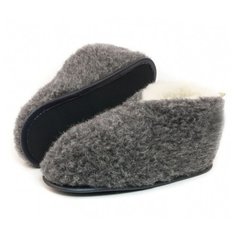 Тапочки высокие ALWERO графит 37-38