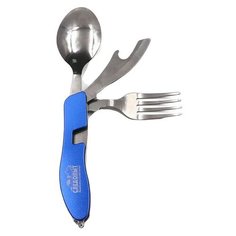 Набор столовых приборов "СЛЕДОПЫТ", в чехле (ложка, вилка, открывашка)