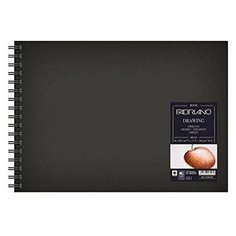 Блокнот для эскизов на спирали Fabriano "Drawing Book"14,8x21 см 60 л 160г/м.кв 41231421