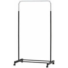 Стойка UniStor PANAMA для одежды на колёсах и полкой для обуви. Напольная вешалка для одежды