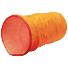 Игрушка для кошек мягкая ROSEWOOD "Тоннель игровой", оранжевый, 25х25х50см (Великобритания)