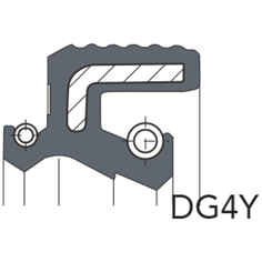 Сальники вилки Ariete ARI.100 33Х45Х10,5 DC4Y