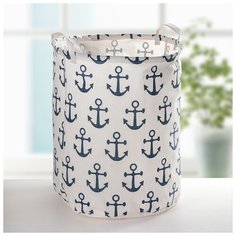 Корзина универсальная Доляна "Якорь", 40*40*48,5 см