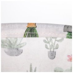 Корзина универсальная Доляна "Кактусы", 35*35*45 см