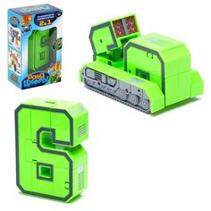 Робот-трансформер Woow Toys "Робоцифры &ndash; 6" (4407661)
