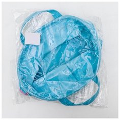 Корзина для мелочей Доляна с ручками, "Кактус", 20*20*15 см, цвет голубой