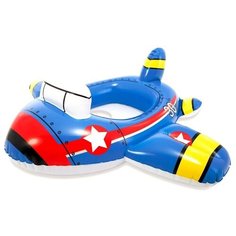 Надувной круг "Самолет" с сидением и спинкой Intex