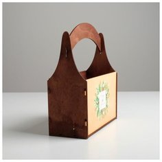 Кашпо Дарите Счастье новогоднее, "Бычок", 23*9,5*26,5