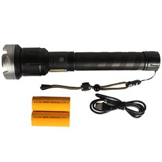 Фонарь ручной аккумуляторный с зарядкой от USB 846 P120 Police
