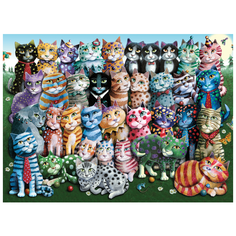 Пазл Anatolian Семейство кошачьих 1000 деталей Anatolian+Perre