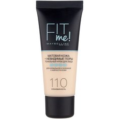 Maybelline New York Тональный крем Fit Me, 30 мл, оттенок: 110 Слоновая Кость