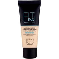 Maybelline New York Тональный крем Fit Me, 30 мл, оттенок: 100 фарфоровый