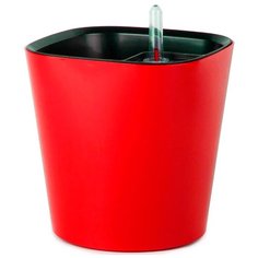 Горшок Техоснастка Комфорт с автополивом, ПИ-21, 3л красный