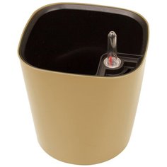 Горшок Техоснастка Комфорт с автополивом, ПИ-39, 4.5 л латте