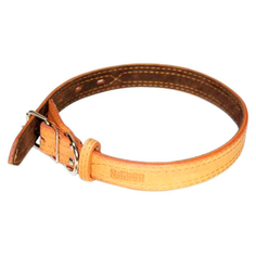 Ошейник Зоомастер 053055, обхват шеи 55 см рыжий