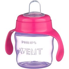 Поильник-непроливайка Philips AVENT SCF551, 200 мл розовый