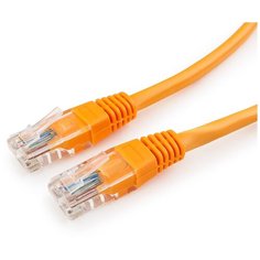 Патч-корд UTP Cablexpert PP12-1.1.5M/O кат.5e, 1.5 м, литой, многожильный (оранжевый)