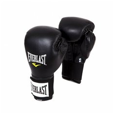 Перчатки тренировочные на липучке Everlast 10oz черные