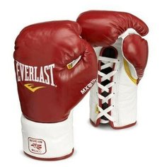 Перчатки боевые Everlast MX Pro Fight 10oz красные