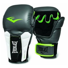 Перчатки тренировочные Everlast Prime MMA LXL серые/зеленые