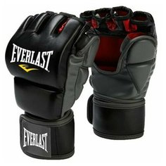 Перчатки тренировочные Everlast Grappling SM черные