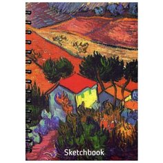 Скетчбук "Ван Гог. Пейзаж с домом и пахарем" Попурри