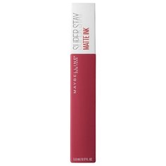 Maybelline New York Super Stay Matte Ink жидкая помада для губ стойкая матовая, оттенок 80, Ruler
