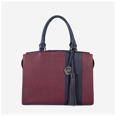 Сумка женская Афина 454 синяя/вино флотер Afina