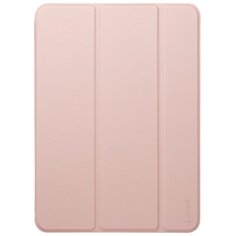 Чехол книжка / подставка iPad Air 4 (2020) 10,9", экокожа, soft touch, розовый Deppa