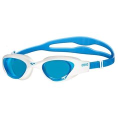 Очки для плавания "ARENA The One", арт.001430818, голубые линзы, белая оправа