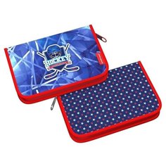 Ученический ранец с пластиковым дном ErichKrause® ErgoLine® 16L Hockey с наполнением