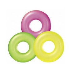 Надувной круг Intex "Transparent Tube" (в ассортименте) 76см